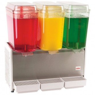 Cold Beverage Dispensers - Triple Bowl
